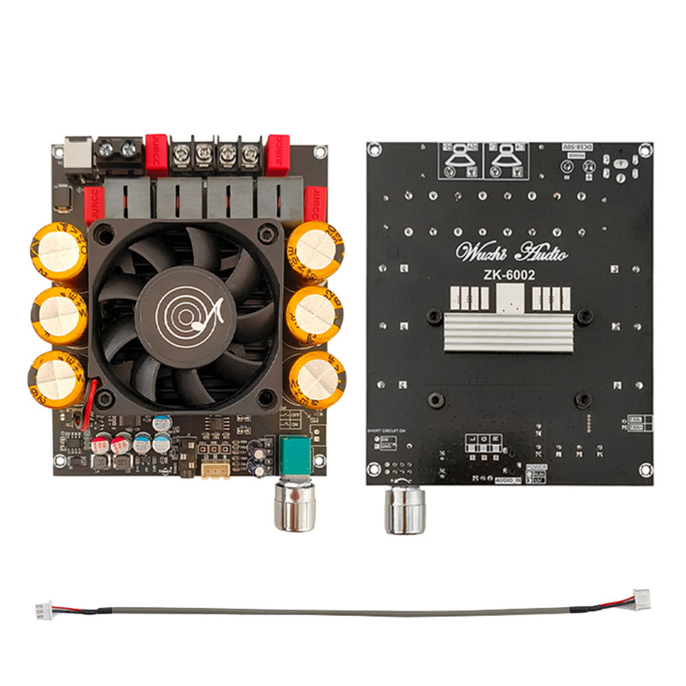 บอร์ดเพาเวอร์แอมป์ ZK-6002 DC1 - Es9018 Dac บทวิจารณ์และราคา