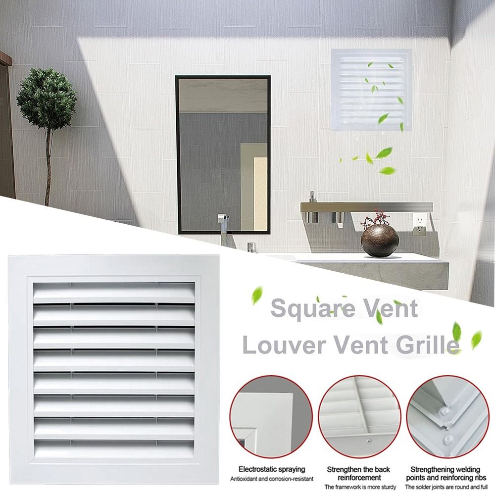 ตะแกรงระบายอากาศอะลูมิเนียมอัล - Ventilation Grille Aluminum บทวิจารณ์และราคา