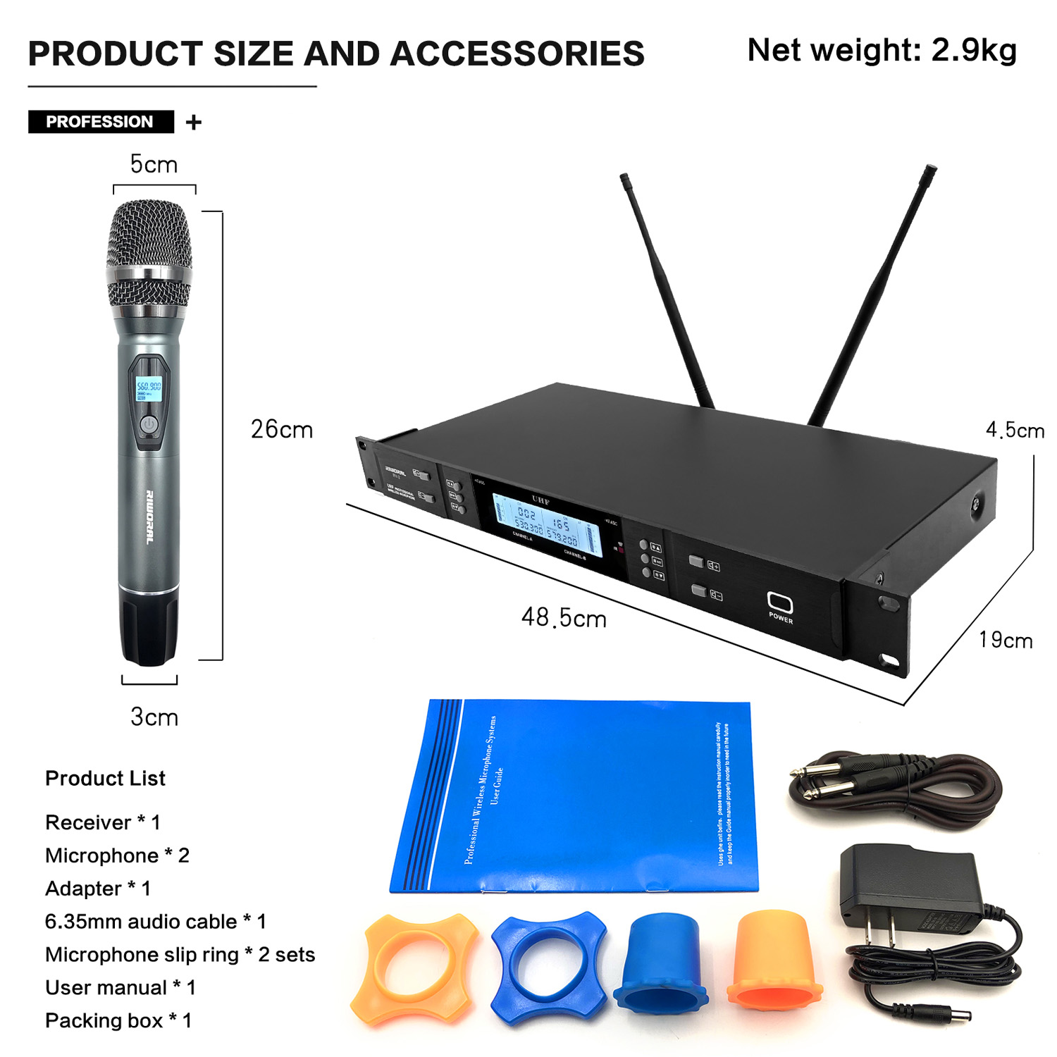 ไมโครโฟนไร้สายคาราโอเกะ FM ระด - Condenser Microphone Kit บทวิจารณ์และราคา
