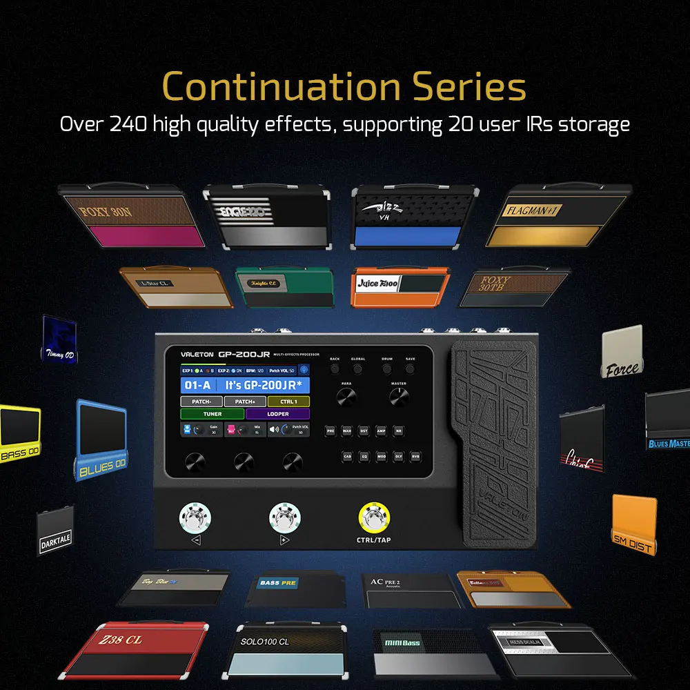 VALETON GP-200JR กีตาร์เบส Amp - Audio Interface บทวิจารณ์และราคา
