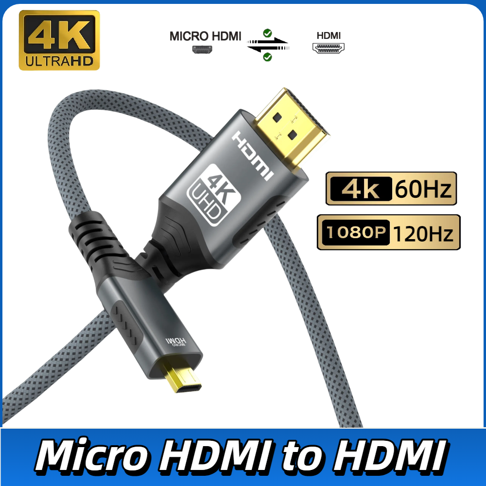 4K ไมโคร HDMI-เข้ากันได้กับ HD - Mdi Cable บทวิจารณ์และราคา