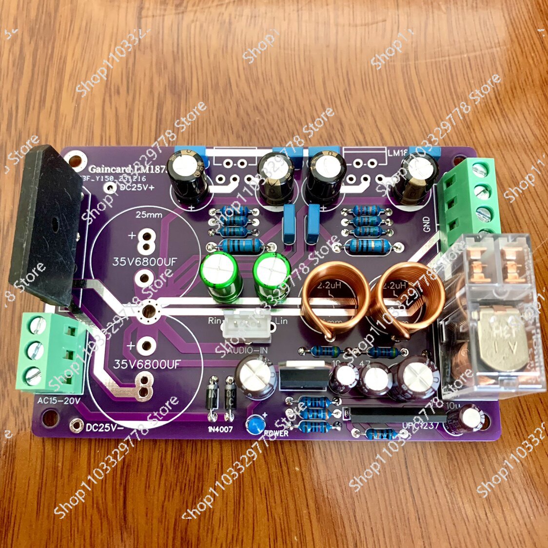 บอร์ดเพาเวอร์แอมป์รุ่น GC ใหม่ - Hifi Amplifier Board บทวิจารณ์และราคา