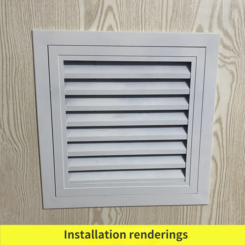 ช่องระบายอากาศแบบบานเกล็ดทำจาก - Ventilation Grille Aluminum บทวิจารณ์และราคา