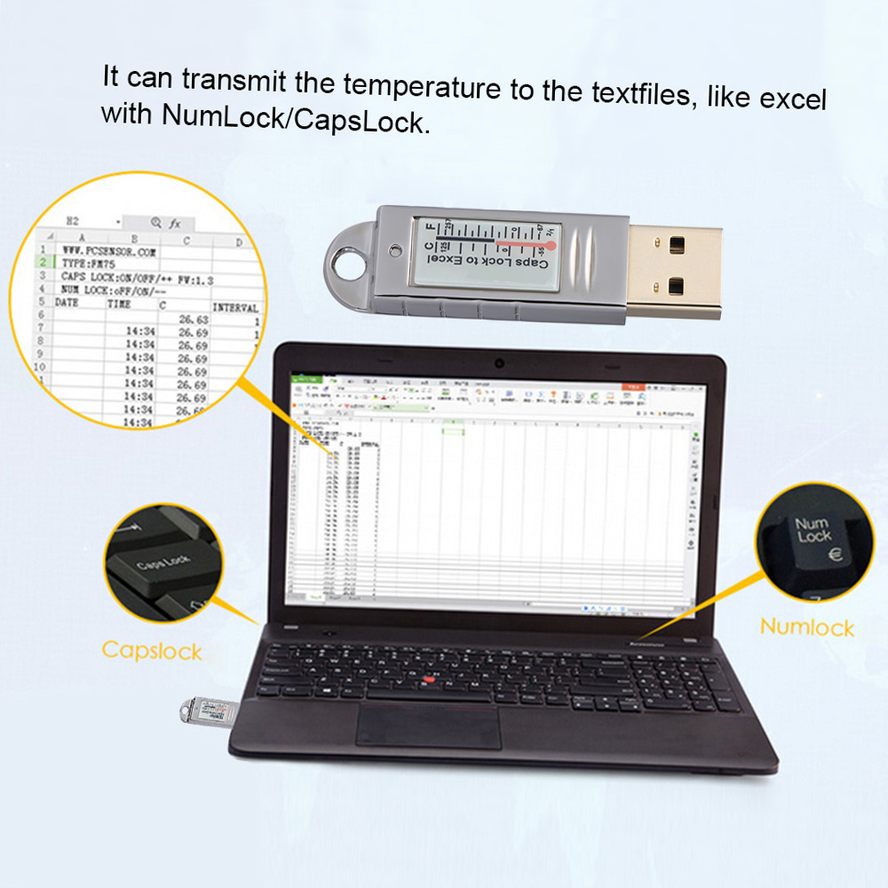 พีซีเซ็นเซอร์ เทอร์โมมิเตอร์ U - Usb Sound Card บทวิจารณ์และราคา