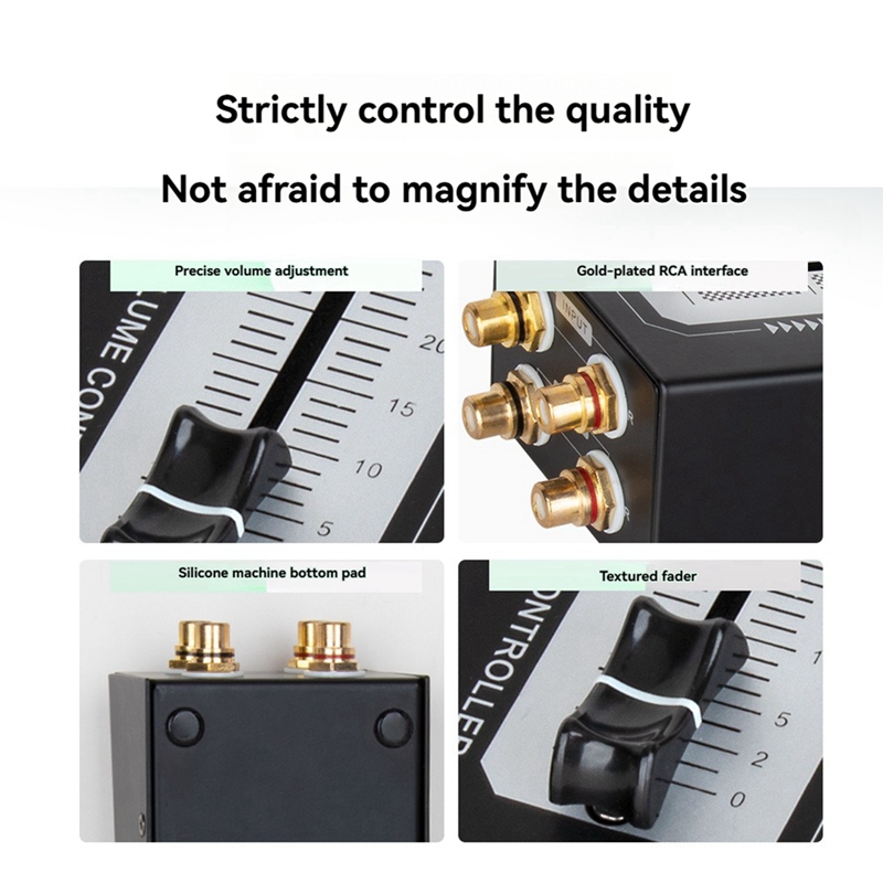 อินเทอร์เฟซเอาต์พุตแบบไม่สูญเส - Passive Preamp บทวิจารณ์และราคา