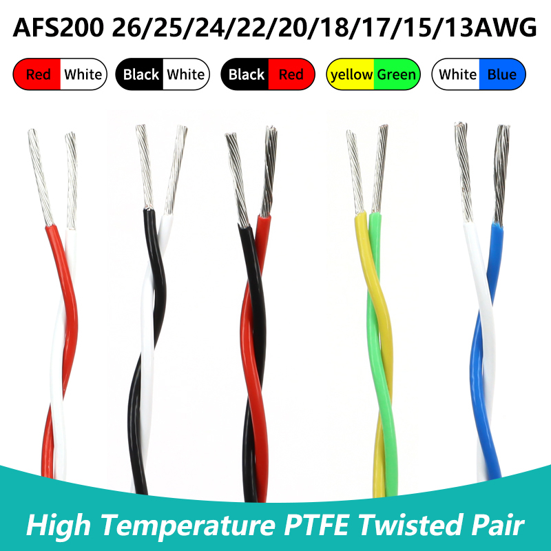 1/2/5/10/20m PTFE ลวด AFS200 T - Audio Jumper Wire บทวิจารณ์และราคา