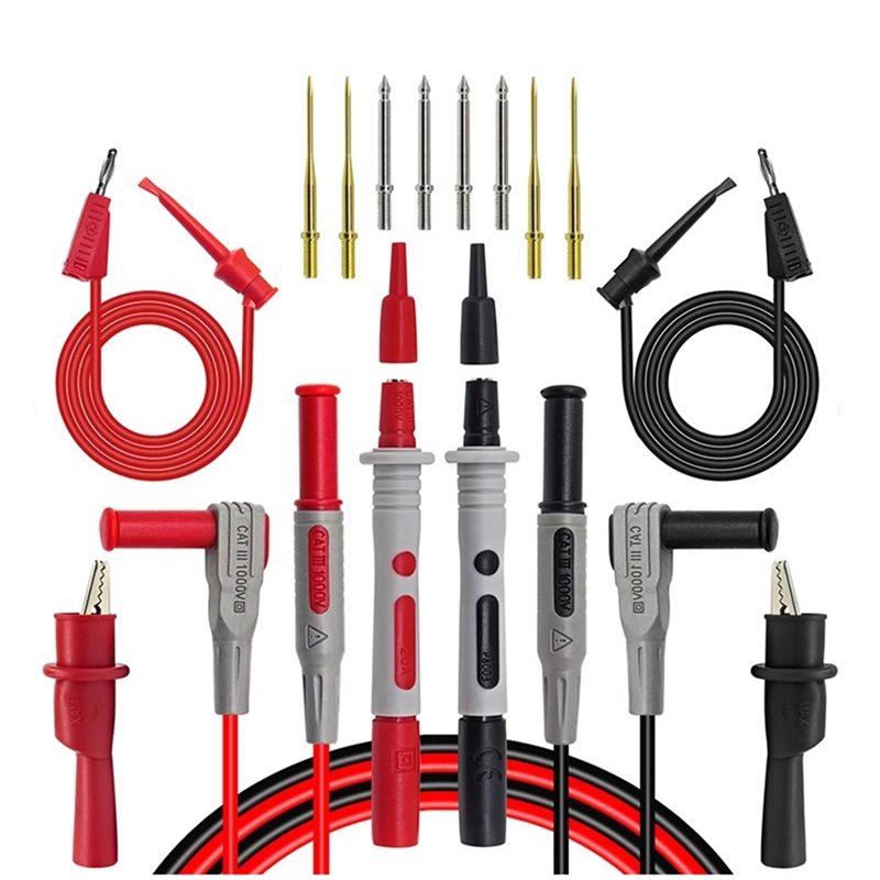 ชุดอุปกรณ์เปลี่ยนคลิปจระเข้ AB - Banana Plug บทวิจารณ์และราคา