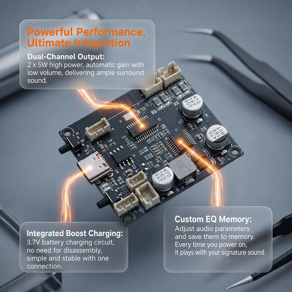 บอร์ดขยายเสียงบลูทูธ 6.0 แบบสอ - Sbc Audio Amplifier บทวิจารณ์และราคา