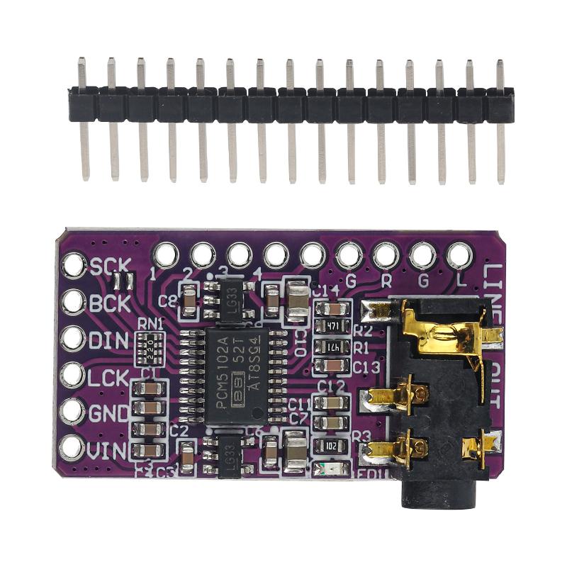 1 ชุด PCM5102 อินเทอร์เฟซ I2S  - Pcm5102 บทวิจารณ์และราคา