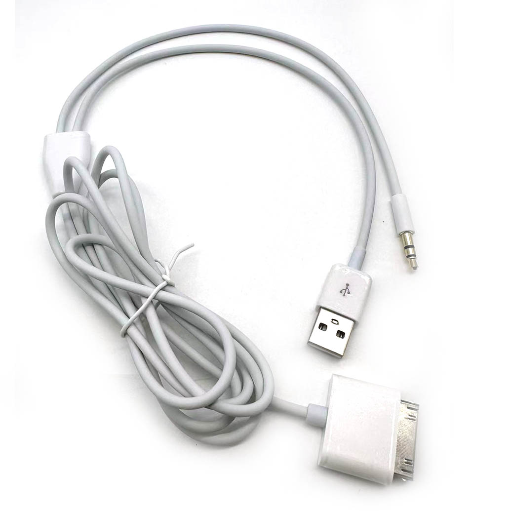 1 ชิ้น 30 พินถึง 3.5 มม.รถ AUX - Audio Jumper Wire บทวิจารณ์และราคา